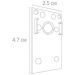Заглушка Arte Lamp Linea-Accessories A482133