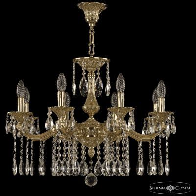 Люстра бронзовая 72114/8/210 A G Bohemia Ivele Crystal