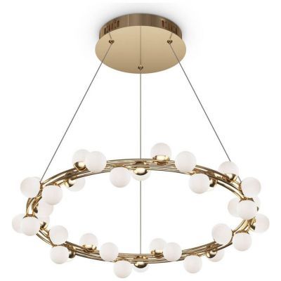 Подвесная светодиодная люстра Maytoni MOD081PL-L50G3K