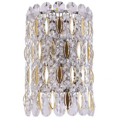 Настенный светильник Crystal Lux Lirica AP2 Chrome/Gold-Transparent Lirica