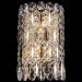 Настенный светильник Crystal Lux Lirica AP2 Chrome/Gold-Transparent Lirica