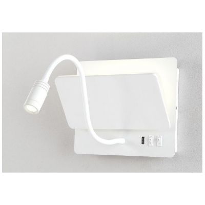 Бра Crystal Lux CLT 226W250USB WH