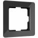 Рамка на 1 пост Acrylic черный Werkel W0012708