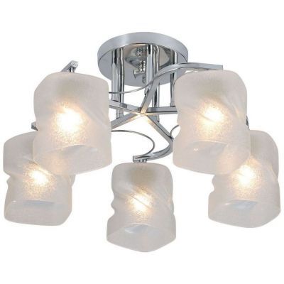 Светильник потолочный Linvel LV 9442/5 Деби Хром Е27 60W