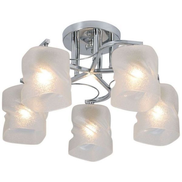 Светильник потолочный Linvel LV 9442/5 Деби Хром Е27 60W