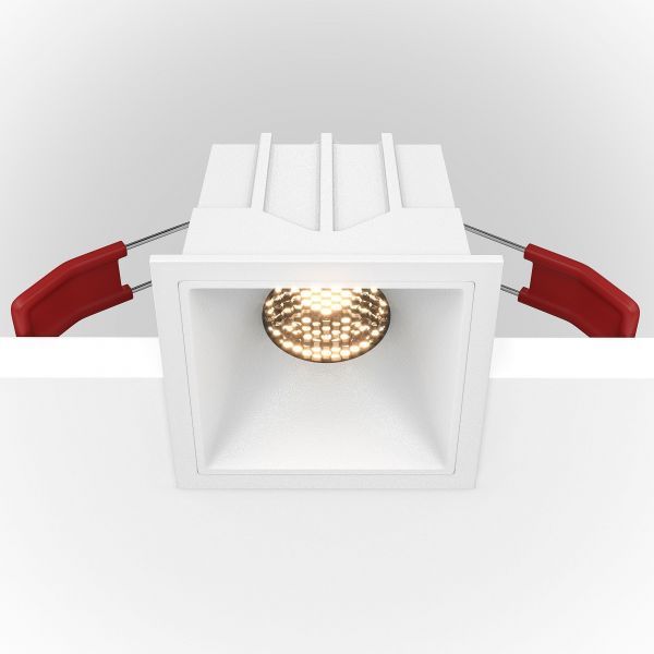 Встраиваемый светильник Maytoni DL043-01-10W3K-SQ-W