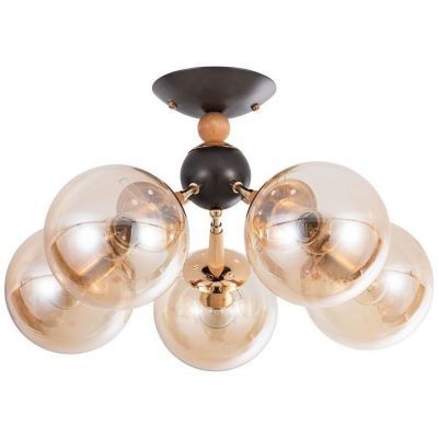 Люстра потолочная Arte Lamp A4485PL-5BK