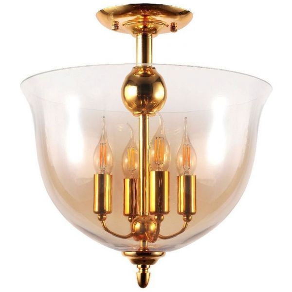 Люстра потолочная Crystal Lux ATLAS PL4 GOLD