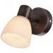 Спот Gerhort G81096/1BK+GD WT