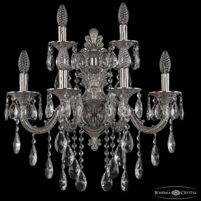 Бра бронзовые 7101B16/4+2/210 B Ni Bohemia Ivele Crystal