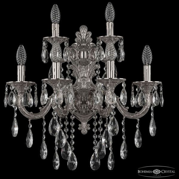 Бра бронзовые 7101B16/4+2/210 B Ni Bohemia Ivele Crystal