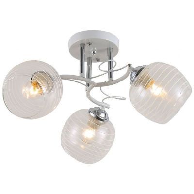 Светильник потолочный Linvel LV 9443/3 Синтия Белый/хром Е27 60W