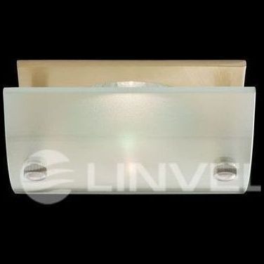 Светильник встраиваемый Linvel 150 (DS10G)SG квадратный литой с/стеклом под MR-16