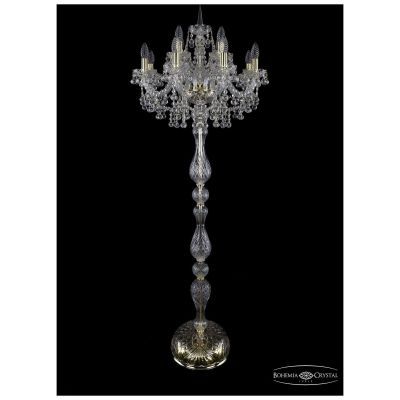 Торшер Bohemia Ivele Crystal 1409T1/8+4/195-165/G