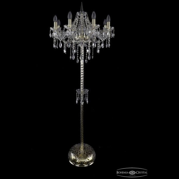Торшер Bohemia Ivele Crystal 1415T2/8/200-160/G