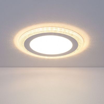 Встраиваемый потолочный светильник Elektrostandard DLR024 10W 4200K