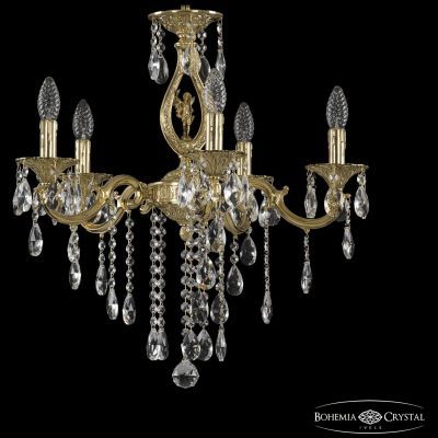 Люстра бронзовая 72401/5/175 B G FA5S Bohemia Ivele Crystal