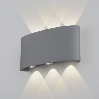 Уличный светильник Elektrostandard 1551 TECHNO LED TWINKY TRIO серый