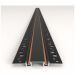 Flat Magnetic Шинопровод встраиваемый (2м) чёрный Elektrostandard