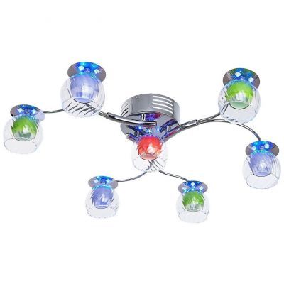 Люстра галогенная ЭкономСвет 7794/7CR RC MIXLED