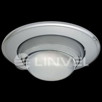 Светильник встраиваемый Linvel 301 PC/N R-39 E14 круглый жемч.хром/ник