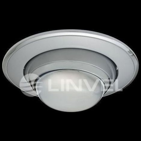Светильник встраиваемый Linvel 301 PC/N R-39 E14 круглый жемч.хром/ник
