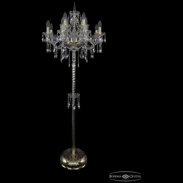 Торшер Bohemia Ivele Crystal 1415T2/8+4/200-165/G