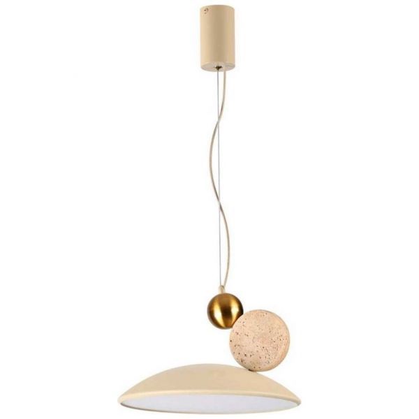 Подвесной светодиодный светильник Odeon Light Hightech Travertino 6625/20L