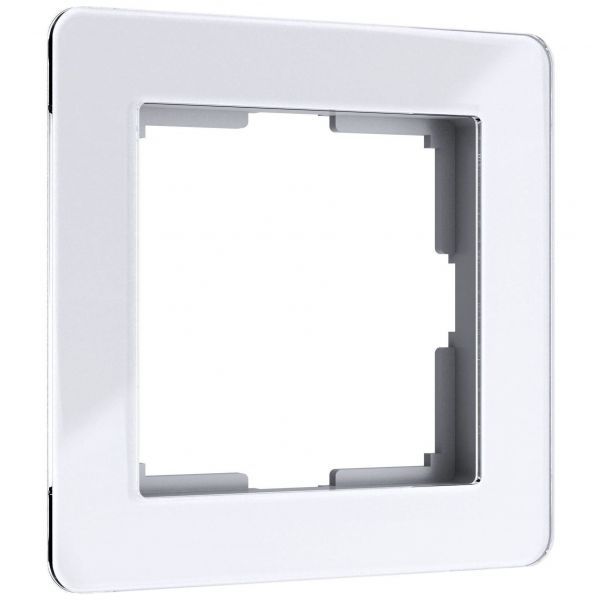 Рамка на 1 пост Acrylic белый Werkel W0012701