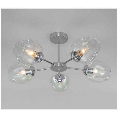 Потолочная люстра Eurosvet 30154/5 хром